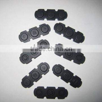 Electronic silicon rubber buttons