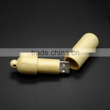 Green Friendly wood /bamboo thumb usb
