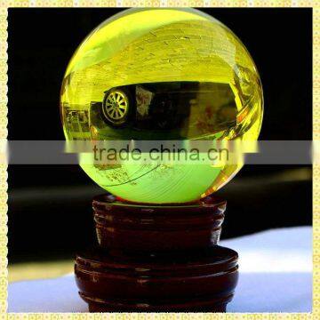 Choice Citrine Quartz Crystal Ball For Girlfriend Birthday Gifts