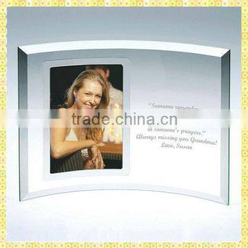 Customized Crystal Photo Frame Mothers Day Souvenir For Holiday Gifts