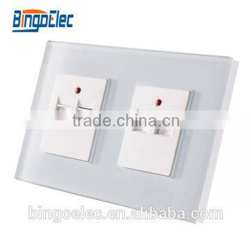 EU standrad double usb charger wall socket