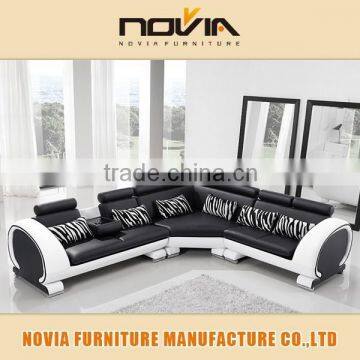 sofa set dubai leather sofa furniture modern leather sectional sofa 110C