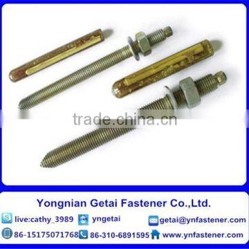 Galvanized Carbon Steel Chemical Anchor, Anchor Bolt M8-30