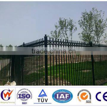 Outdoor strong and practical metal railing designs