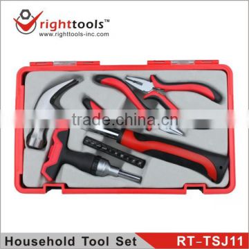 RIGHT TOOLS NEW SET RT-TSJ11 14 PCS HOUSEHOLD TOOL SET