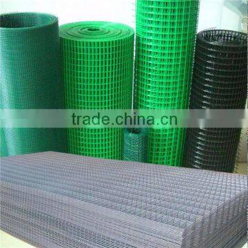 standard welded wire mesh size and pvc coated welded wire mesh