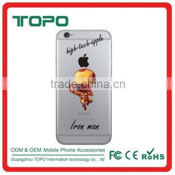 Manufacturer Wholesale Cheap Cute Cartoon Pattern Ultra Slim Soft Printed Customized TPU Case Cover for iPhone 6 6s Plus