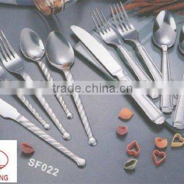 fashionable stainless steel flatware