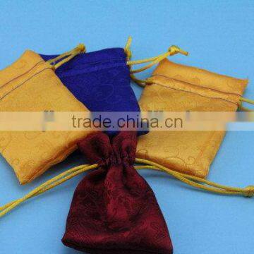 Chinese Silk Brocade Jewelry Pouches