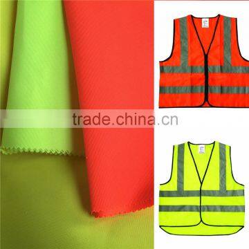 75D 100% polyester heat reflective fabric used for safety vest,factory directly sell