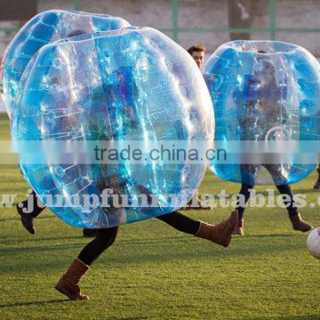 TPU Transparent Bumper Ball Soccer Bubble/Human Inflatable Bumper Bubble Ball for School Sports