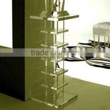 Acrylic telephone pedestal