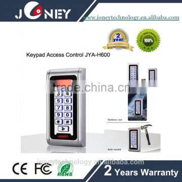 Mental housing rfid vandal-proof standalone door access control systems