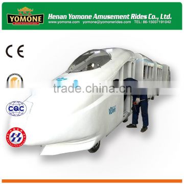 Newest family rides shopping mall amusement battery electric tourist train for sale