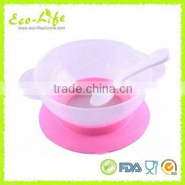 BPA Free Baby Sucker Feeding Bowl Slip-resistant Tableware Bowl photo-2