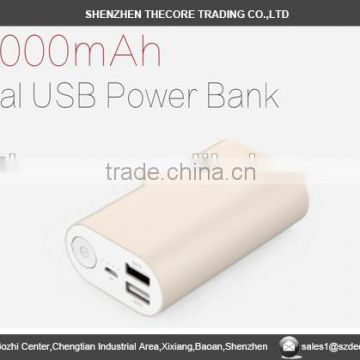 PB-8 Aluminium case 10000mah dual USB power bank, 10000mah power bank with two USB ports