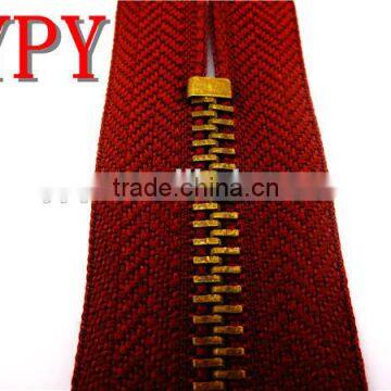 5# Antique Brass Metal Zipper With Close End Wholesale photo-3