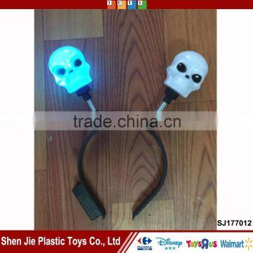 Halloween pumpkin skull ghost flash headband flashing hair hoop