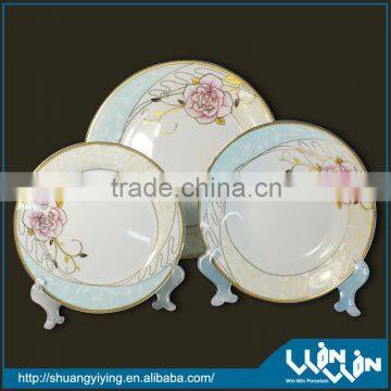 white porcelain plate wwp130021