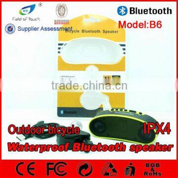 Model B6 New Products Waterproof IPX4 LED Mini Bluetooth Wireless Motocycle Speaker photo-5