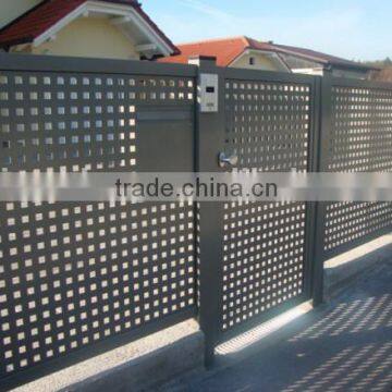 Aluminium wood fence/aluminium garden fence/