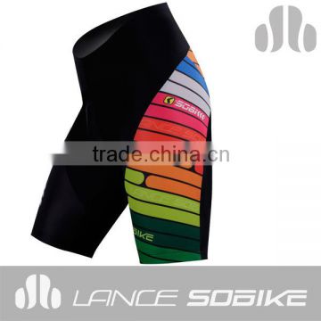 2014 New Style wholesale Chinese Sublimation Printing Men Cycling Shorts