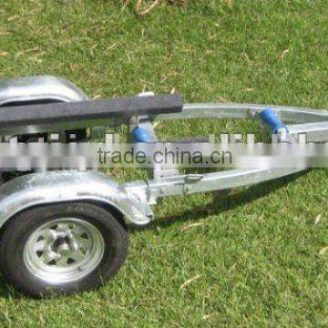 high quality and low price galvanized used boat trailer for sale