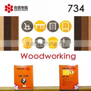 NANPAO Advanced Yellow Transparent solvent based Chloroprene rubber Adhesive For Woodworking