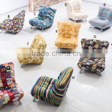 Home Stool and Ottoman Upholstered Stool Fabric Stool