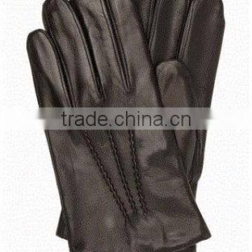 Black Leather Gloves Men