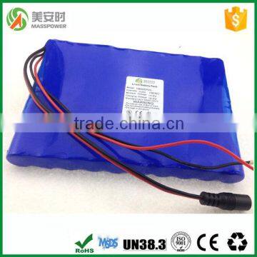 Factory Price 37v 20 Pieces 18650 Battery Cell Rechargeable Lithium Battery Pack photo-4