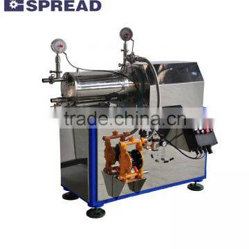Horizontal Disc Type Bead Mill for industrial solvent based paints