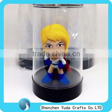 Transparent Acrylic Round Display Column