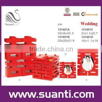 2015 wholesale newly Chinese wedding resin photo frames