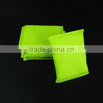 2016 New Material Nylon Mesh Kitchen Cleaning Dish Washing Sponge