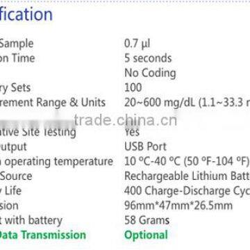 SIFHEALTH-1.3 Smart Glucometer Sends Data via GPRS, Easy Usage for Elderly photo-3