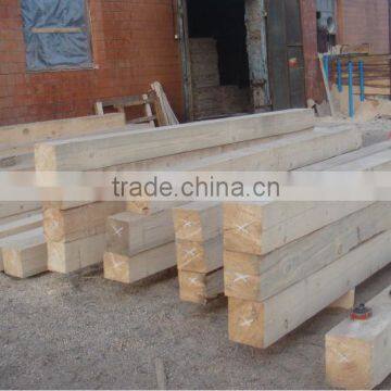 Railway sleepers (pine,spruce,poplar)