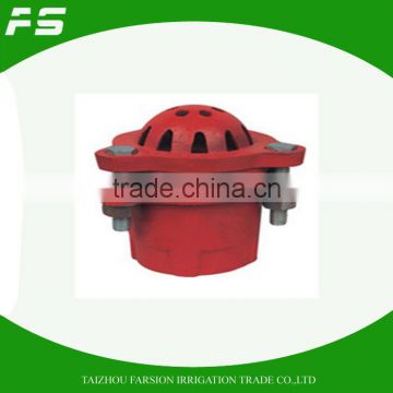 Sand Castting Iron Red Water Pump Foot Valve With Strainer