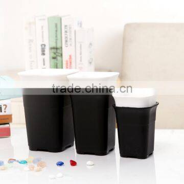 Factory Price Square Colorful Large Plastic Flower Pot, Nursery Planting Flower Pot for Indoor and Outdoor photo-4