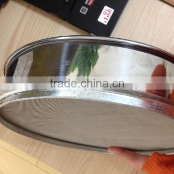 ss304 metal sifter/ education sieve