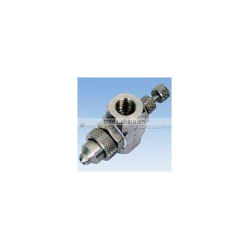 JN Adjustable valve coating air fogging mist nozzle