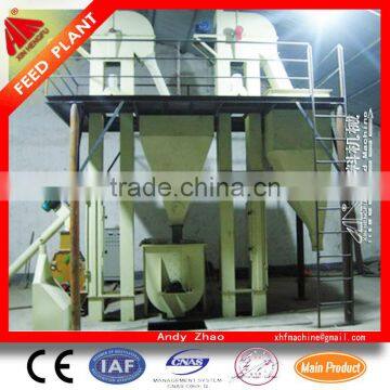 Energy Saving SZLH250 Floating Fish Feed Packing Scale Plant