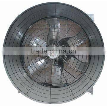 Cone fan for greenhouses