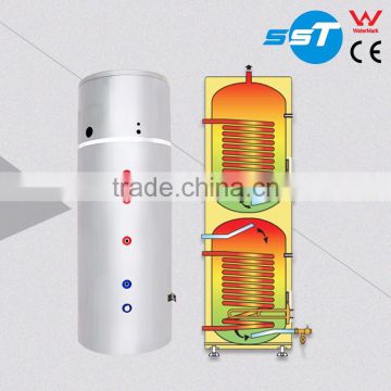 Steel pressed air source heat pump water heater tank