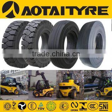 China factory solid forklift tire 7.00-12 7.00-15 7.50-16