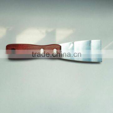 1 Inch Stainless Steel Mini Putty Knife With Soft Double Color Rubber Handle photo-4