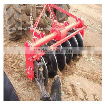 Tractor Drive Disc Plough, for soil deep loosening, round disc, ISO standard