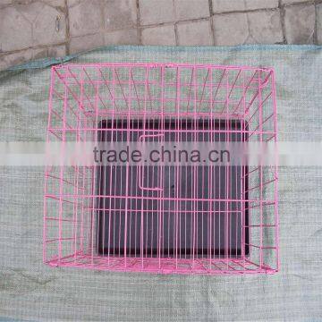 Portable Metal Animal Cage With Double Doors/small Animal Cage/birds/dog/rabbit Cage