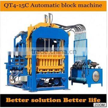 Algerie best QT4-15 automatic concrete block making machine best