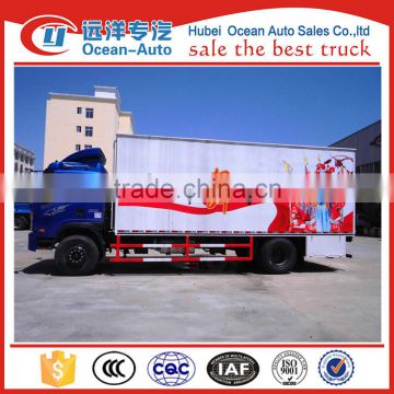 New type road show truck ,dongfeng stage truck with stage area 36M2